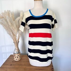 Trovata birds of paradise striped top